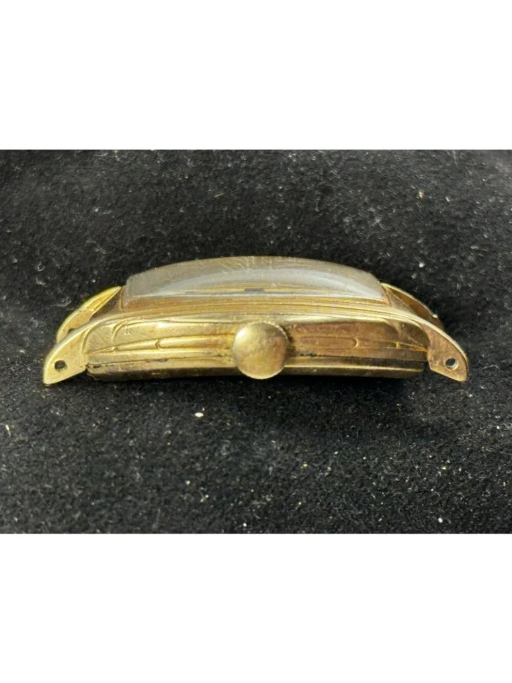 1920s Hamilton 986 17J Art Deco Tank Watch 10K Gold Filled Runs